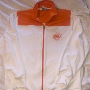 Aperol Spritz Windbreaker Zip Up Jacket